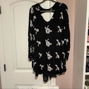 Free People embroidered floral dress
